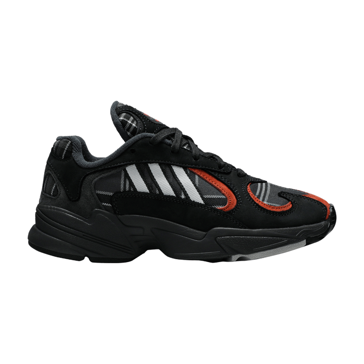 Adidas Yung-1 'Orange Plaid' — Orange