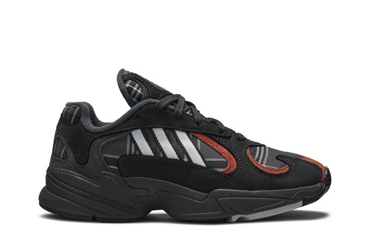 Adidas Yung-1 'Orange Plaid' — Orange