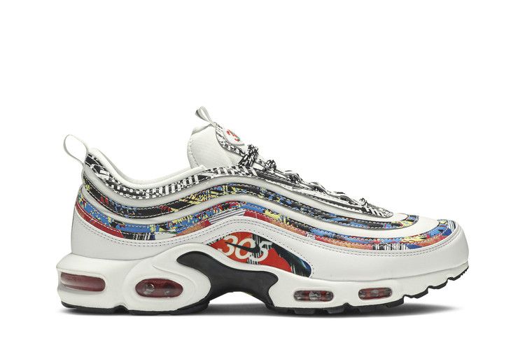 Nike Air Max Plus 97 'City Pride Miami' — White/Black-Habanero Red-Dynamic Yellow