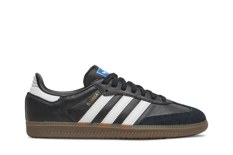 adidas Samba OG 'Black Gum' — Core Black/Cloud White/Gum