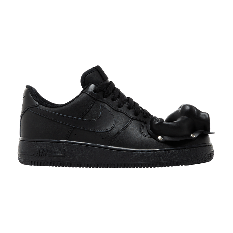 Comme des Garçons x Nike Air Force 1 '07 Low 'Dinosaur' — Black/Black