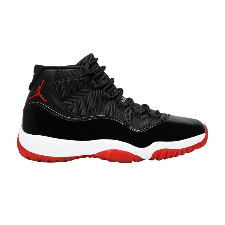 Air Jordan 11 Retro 'Bred' 2019 — Black/White/Varsity Red