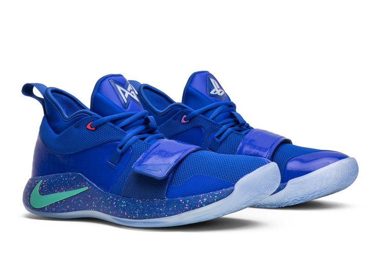 Playstation x Nike PG 2.5 'Blue' — Blue/Multi-Color (9)