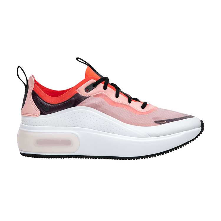 Nike Wmns Air Max Dia SE 'Flash Crimson' — Off White/Black-White-Flash Crimson