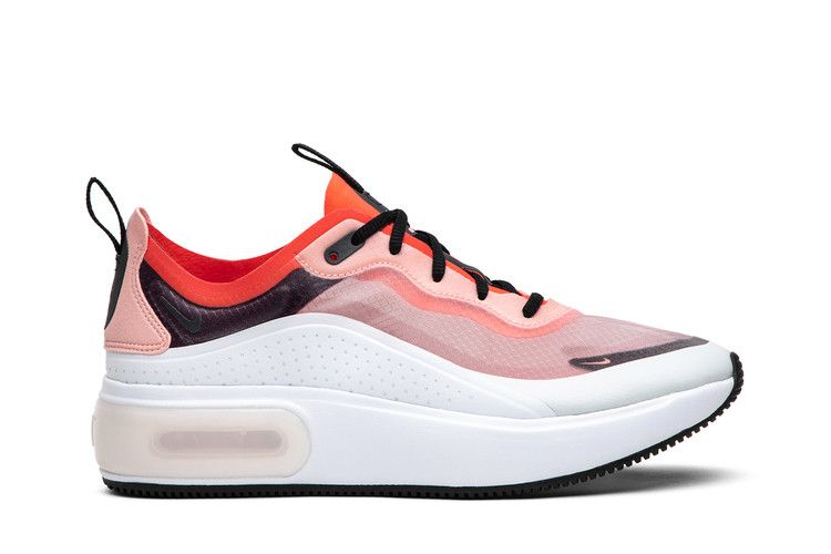 Nike Wmns Air Max Dia SE 'Flash Crimson' — Off White/Black-White-Flash Crimson