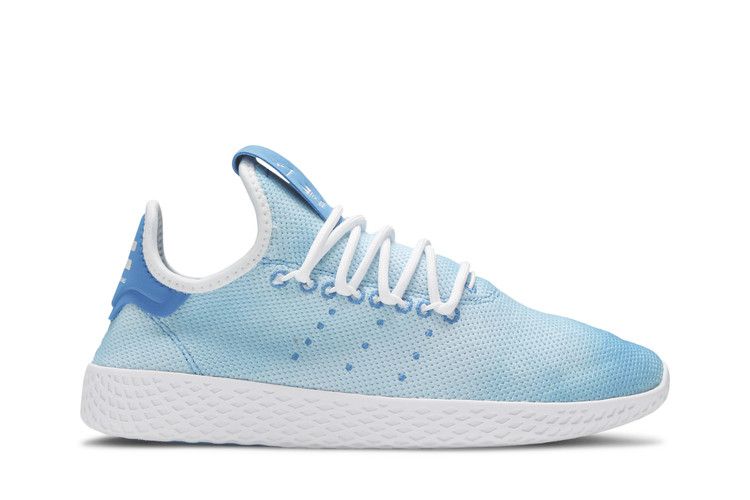 Pharrell x adidas Tennis Hu Holi J 'Bright Blue' — Bright Blue/Cloud White/Cloud White
