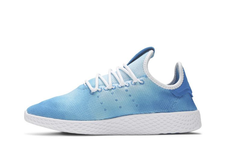 Pharrell x adidas Tennis Hu Holi J 'Bright Blue' — Bright Blue/Cloud White/Cloud White