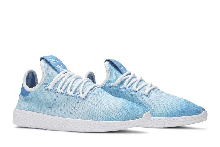 Pharrell x adidas Tennis Hu Holi J 'Bright Blue' — Bright Blue/Cloud White/Cloud White