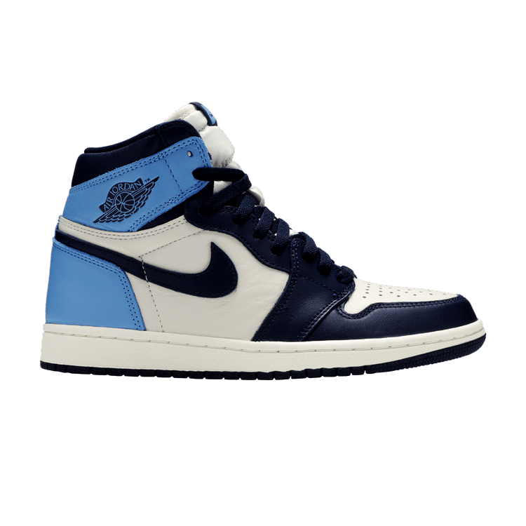 Air Jordan 1 Retro High OG 'Obsidian' — Sail/Obsidian/University Blue