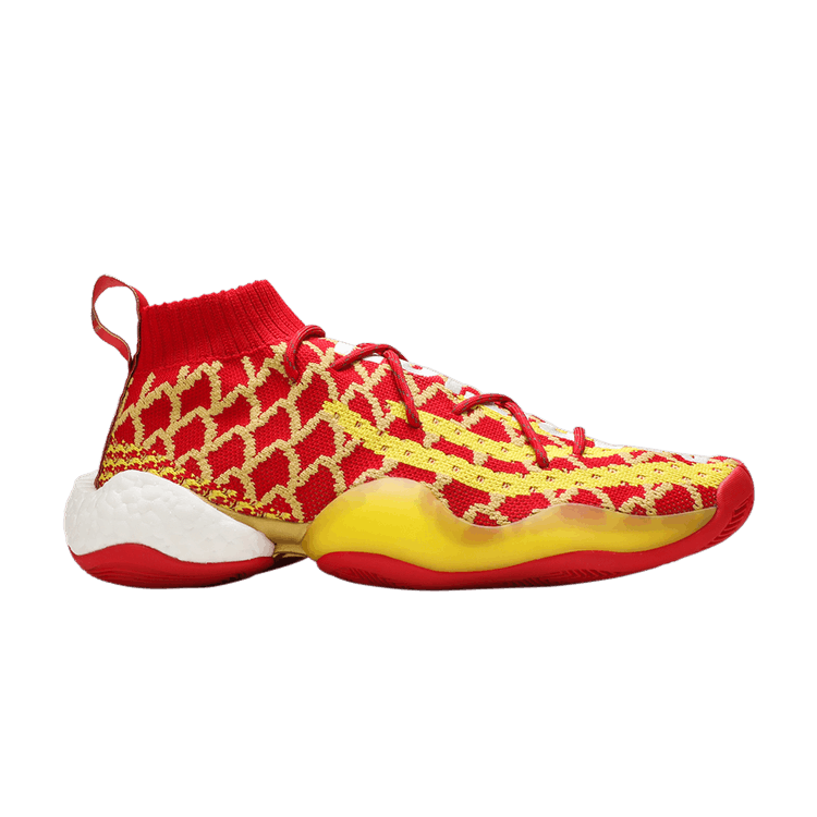 Pharrell x adidas Crazy BYW 'Chinese New Year' — Scarlet/Bright Yellow