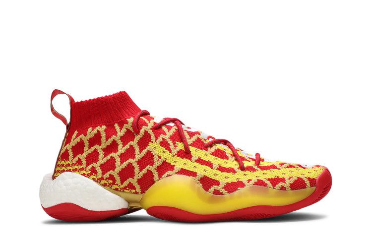 Pharrell x adidas Crazy BYW 'Chinese New Year' — Scarlet/Bright Yellow