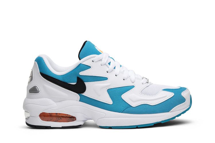 Nike Air Max 2 Light OG 'Blue Lagoon' — White/Black-Blue Lagoon-Laser Orange (2)