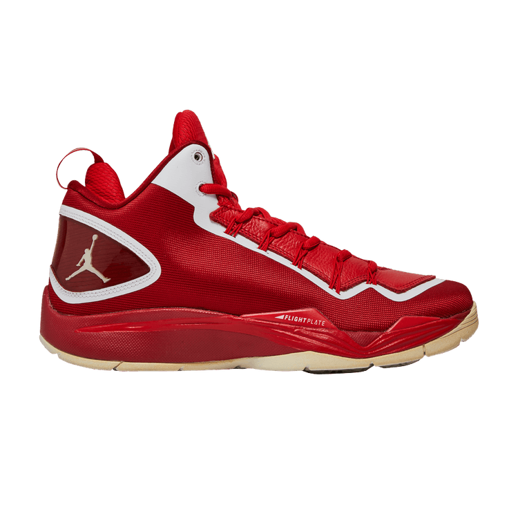 Air Jordan Super.Fly 2 PO 'Gym Red' — Gym Red/White-Challenge Red