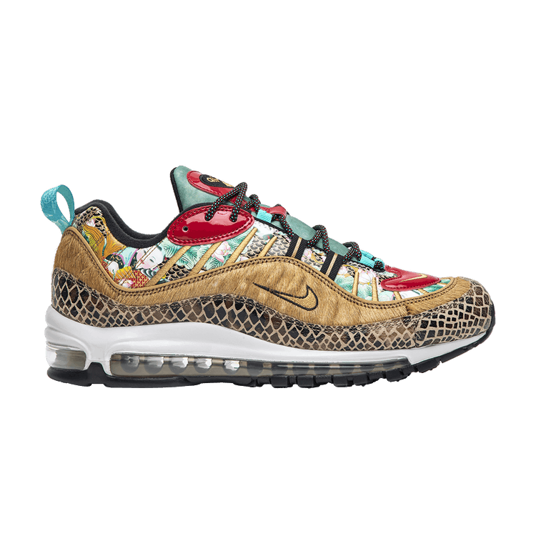 Nike Air Max 98 'Chinese New Year' — wheat/metallic gold-black