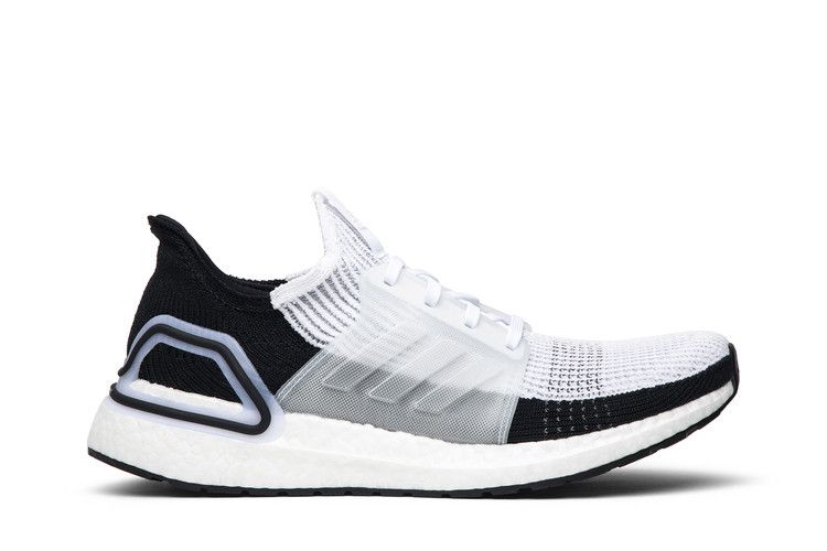 adidas UltraBoost 19 'Panda' — Cloud White/Cloud White/Grey