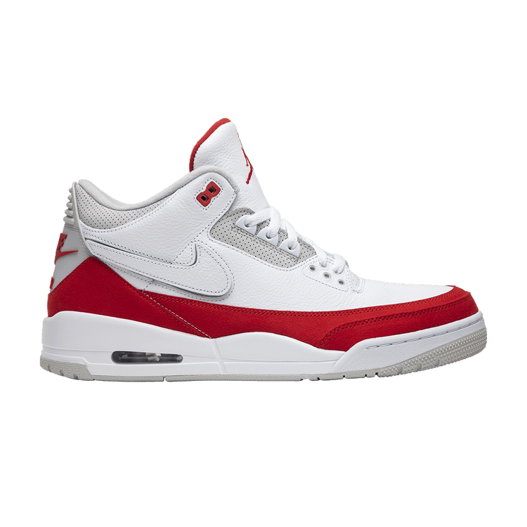 Air Jordan 3 Retro Tinker 'Air Max 1' — White/University Red-Neutral Grey