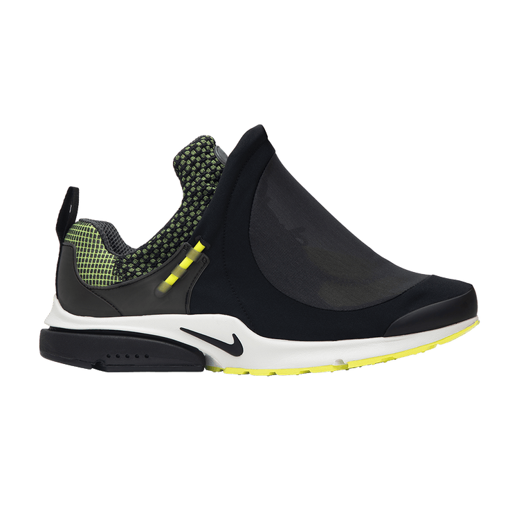 Comme des Garçons Homme Plus x Nike Air Presto Foot Tent 'Anthracite Lemon' — Anthracite/Lemon Twist-Black