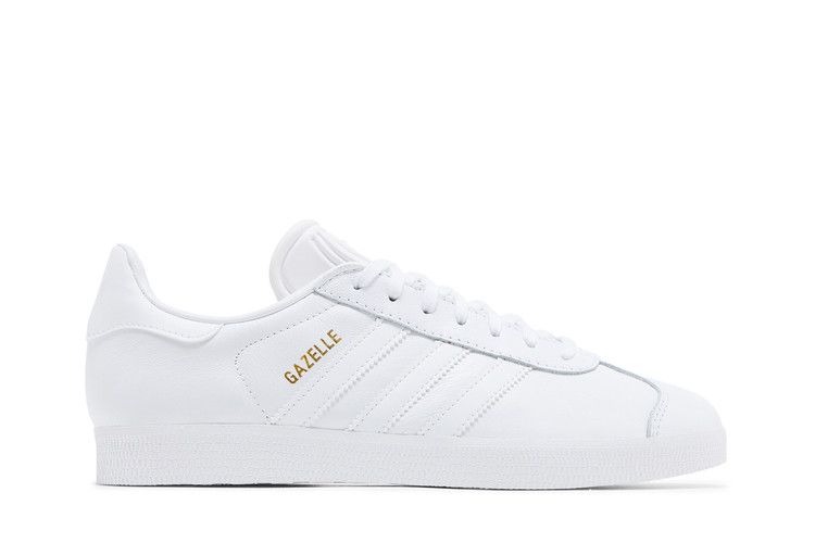 adidas Gazelle 'White Gold' — Footwear White/Footwear White/Gold Metallic