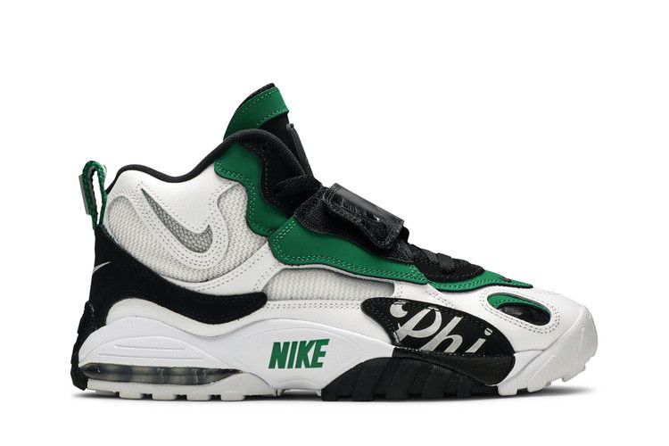 Nike Air Max Speed Turf 'Philadelphia Eagles' — White/Metallic Silver-Pine Green-Black