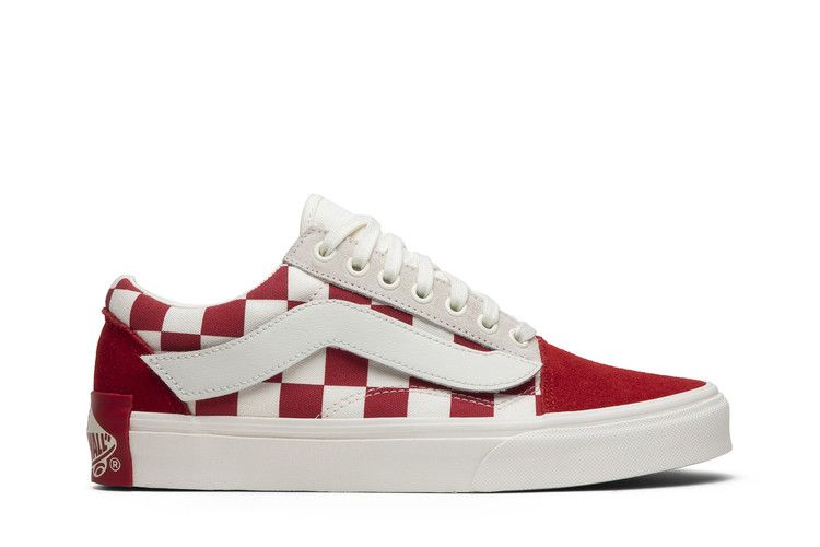 Purlicue x Vans Old Skool 'Year Of The Pig' — Racing Red/Marshmellow