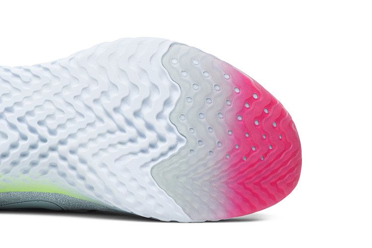 Nike Epic React Flyknit 2 '8-Bit' — Hydrogen Blue/Sapphire-Lime Blast-Hyper Pink-Blue Tint (6)