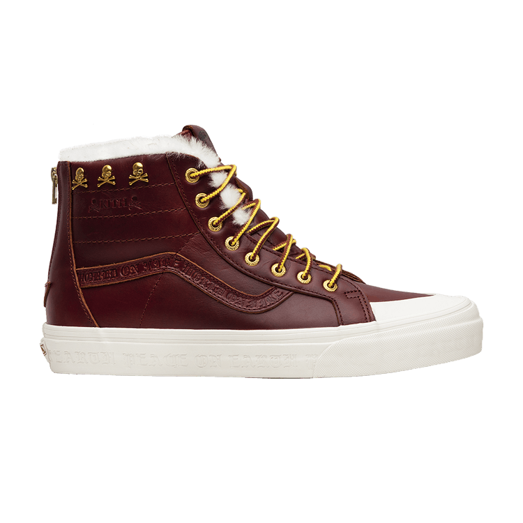 Kith x Mastermind World x Vans Sk8-Hi Reissue Zip LX 'Brown' — Brown