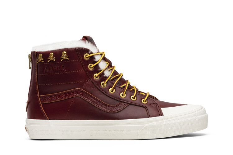 Kith x Mastermind World x Vans Sk8-Hi Reissue Zip LX 'Brown' — Brown