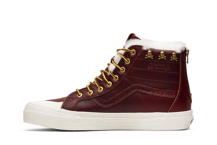 Kith x Mastermind World x Vans Sk8-Hi Reissue Zip LX 'Brown' — Brown