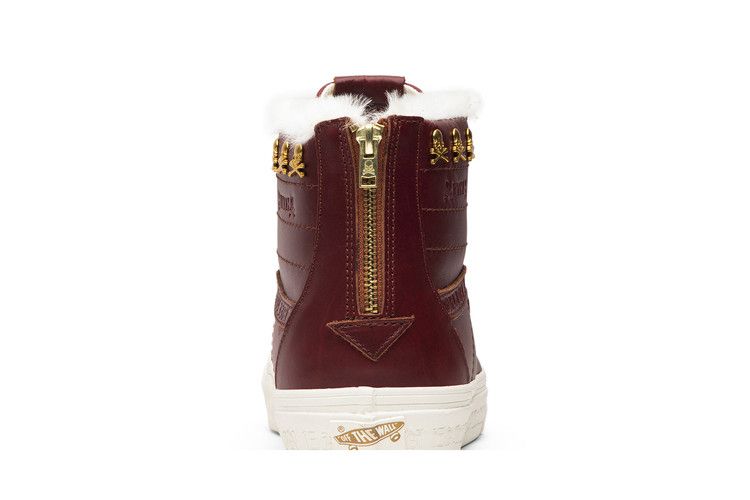 Kith x Mastermind World x Vans Sk8-Hi Reissue Zip LX 'Brown' — Brown