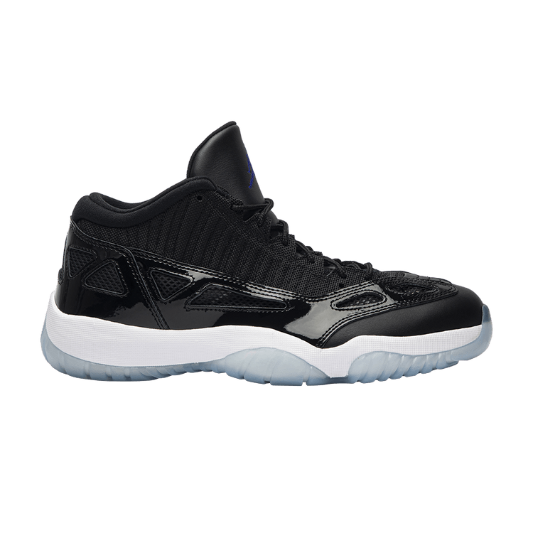 Air Jordan 11 Retro Low IE 'Space Jam' — Black/White-Concord