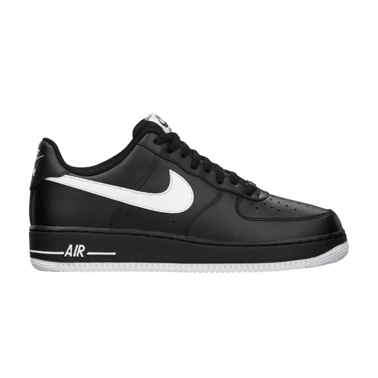 Nike Air Force 1 Low 'Black White' — Black/White/Black