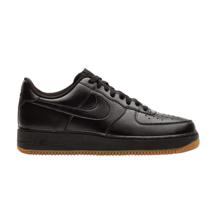 Nike Air Force 1 Low 'Black Gum' — Black/Black/Gum Medium Brown