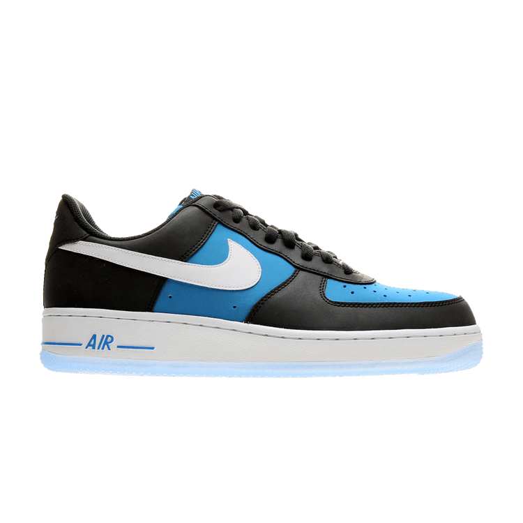 Nike Air Force 1 'Black Light Photo Blue' — Black/Light Photo Blue/White