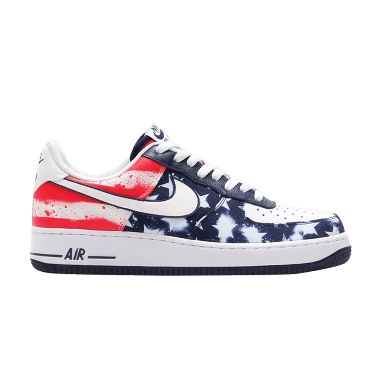 Nike Air Force 1 'Independence Day' — Midnight Navy/White-University Red