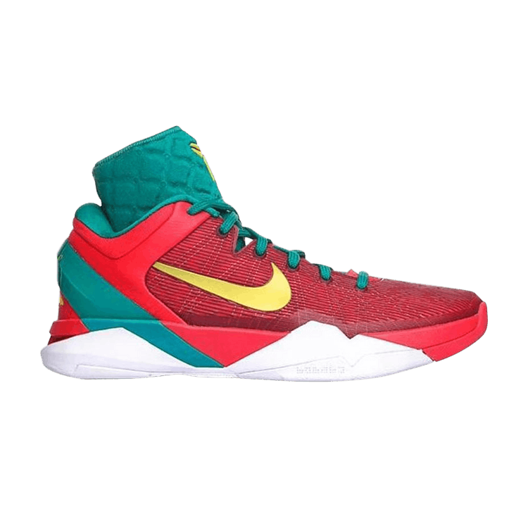 Nike Zoom Kobe 7 Supreme XDR 'Year of the Dragon' — Action Red/Electric Lime/Team Red/Lush Teal