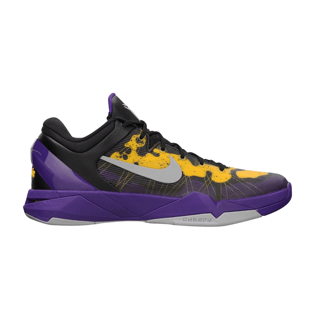 Nike Zoom Kobe 7 System 'Poison Dart Frog' — crt purple/wlf gry-tr yllw-blk