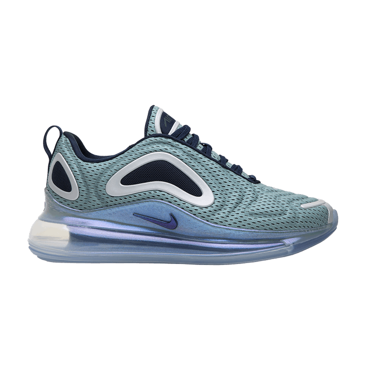 Nike Wmns Air Max 720 'Northern Lights Day' — Metallic Silver/Midnight Navy