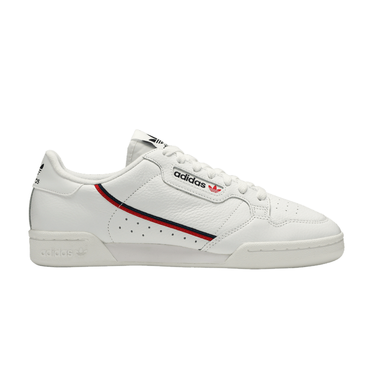 adidas Continental 80 'White Navy Scarlet' — Cloud White/Scarlet/Collegiate Navy