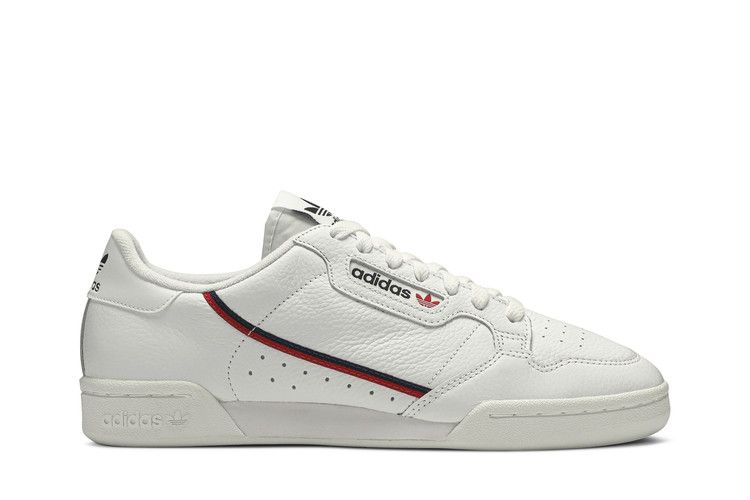 adidas Continental 80 'White Navy Scarlet' — Cloud White/Scarlet/Collegiate Navy