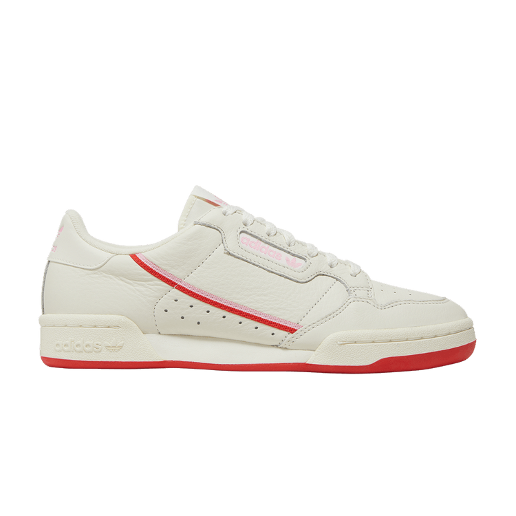 Adidas Wmns Continental 80 'Off White Pink' — Off White/Active Red/True Pink