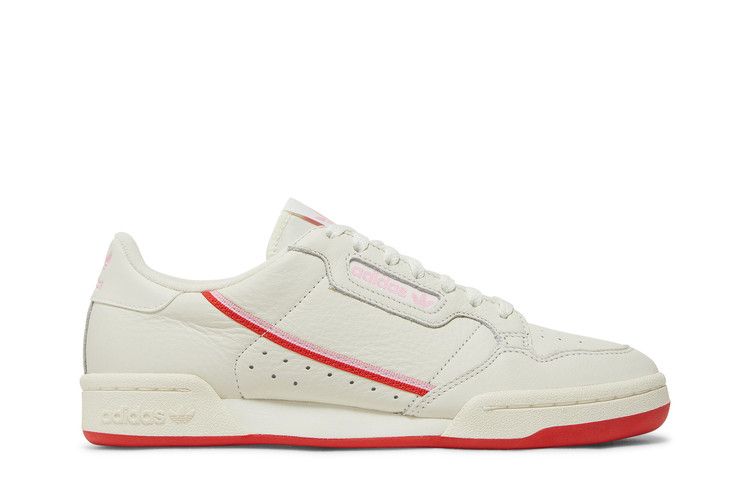 Adidas Wmns Continental 80 'Off White Pink' — Off White/Active Red/True Pink