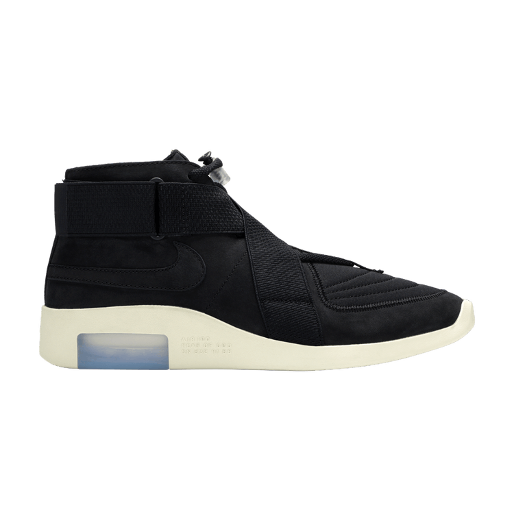 Nike Air Fear Of God Raid 'Black' — Black/Black-Fossil