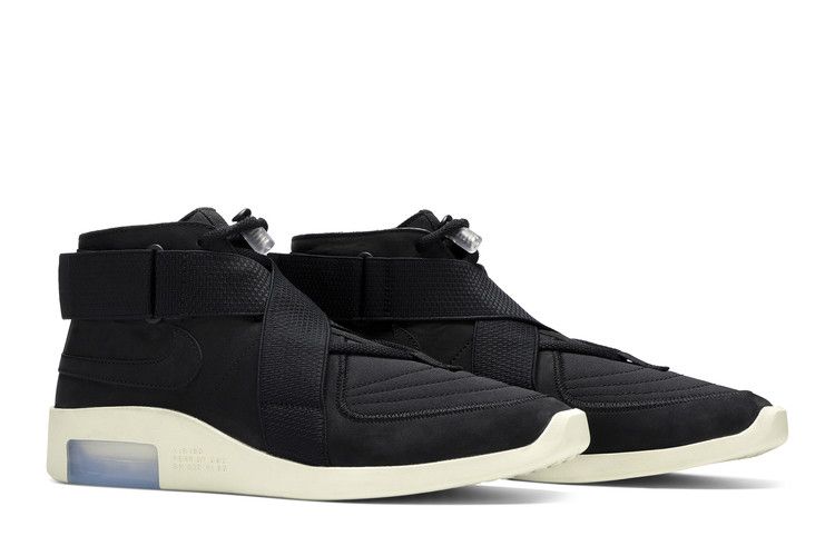Nike Air Fear Of God Raid 'Black' — Black/Black-Fossil