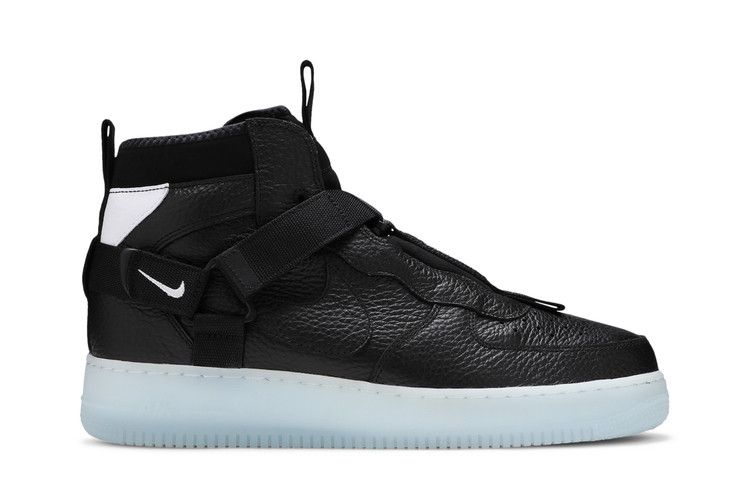 Nike Air Force 1 Mid Utility 'Black Half Blue' — Black/Half Blue-White (2)