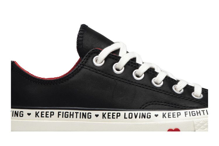 Converse Wmns Chuck 70 Low 'Love Graphic - Black' — Black