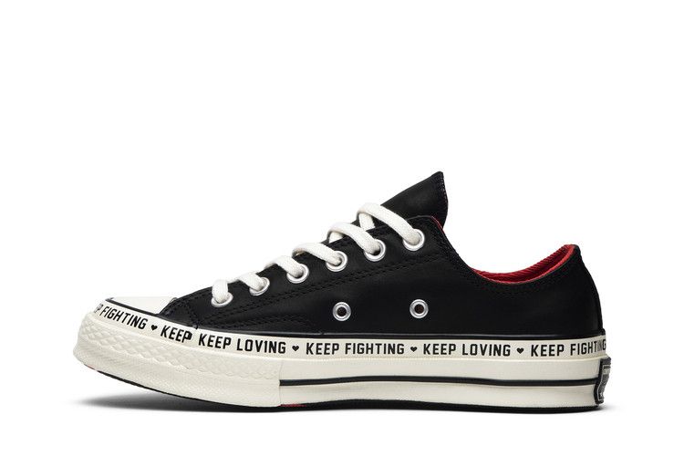 Converse Wmns Chuck 70 Low 'Love Graphic - Black' — Black