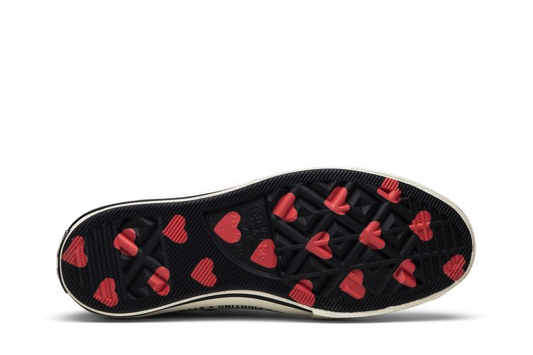 Converse Wmns Chuck 70 Low 'Love Graphic - Black' — Black