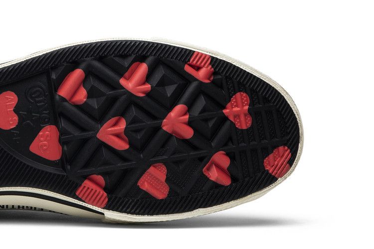 Converse Wmns Chuck 70 Low 'Love Graphic - Black' — Black