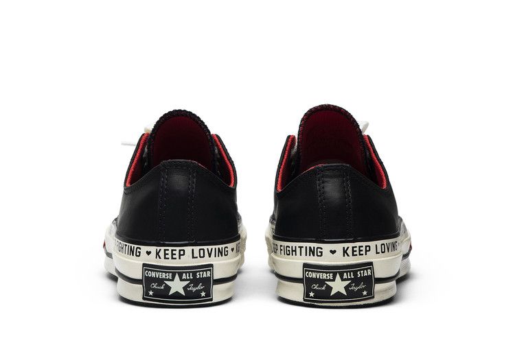 Converse Wmns Chuck 70 Low 'Love Graphic - Black' — Black