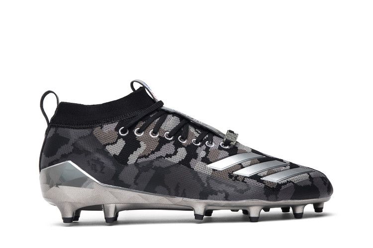 A Bathing Ape x adidas Adizero Cleat 'Black Camo' — Black/Black/Core Black
